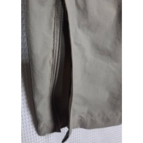 ExOffico Women's Convertible Zip Off Nylon Beige Cargo‎ Pants L - Picture 4 of 8